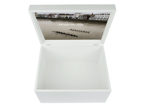Surbiton High School  School Memory Wood Box - A4 Chest - Personalised