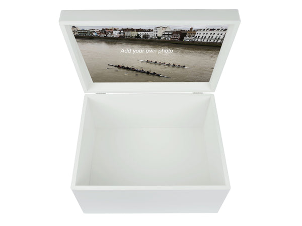 Francis Holland Sloane Square School Memory Wood Box - A4 Chest - Personalised