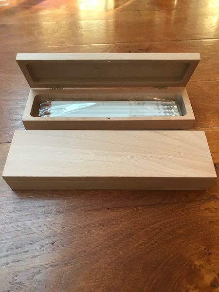 Luxury Beech Wood  Wooden Pencil Case