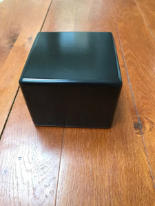 Luxury Black Wood Small Square Gift Presentation Box 125 x 125 x 100 mm