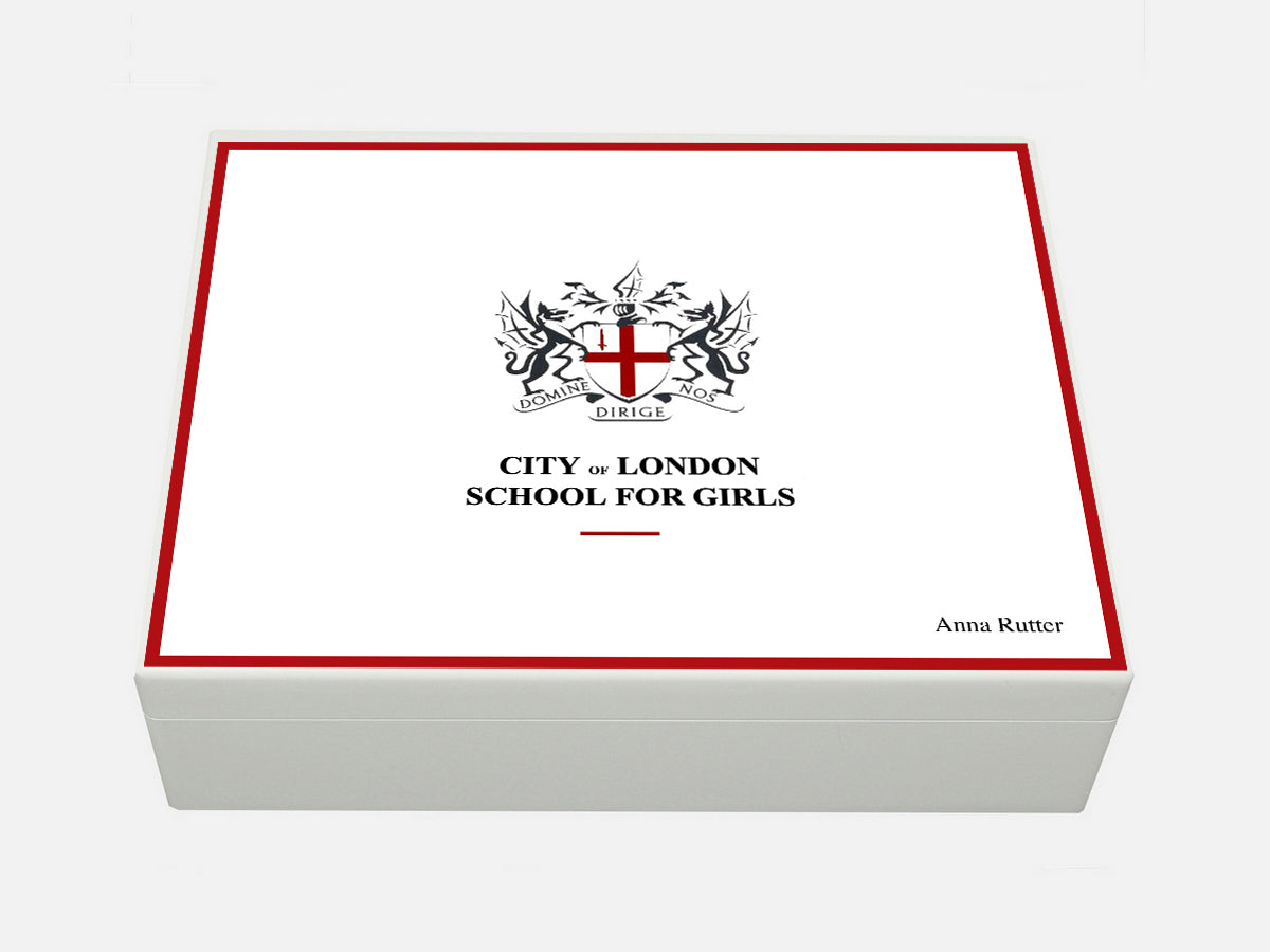 City of London School for Girls School Memory Wood Box - A4 Box - Personalised
