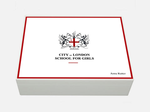 City of London School for Girls School Memory Wood Box - A4 Box - Personalised