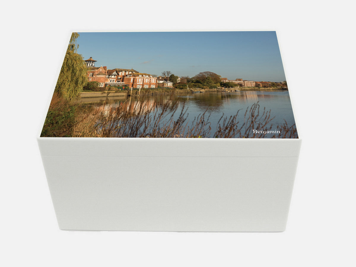 Radnor House School Memory Wood Box - A4 Chest - Personalised