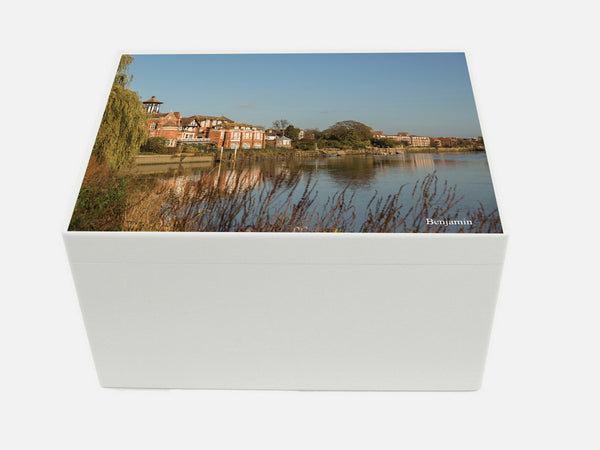 Radnor House School Memory Wood Box - A4 Chest - Personalised