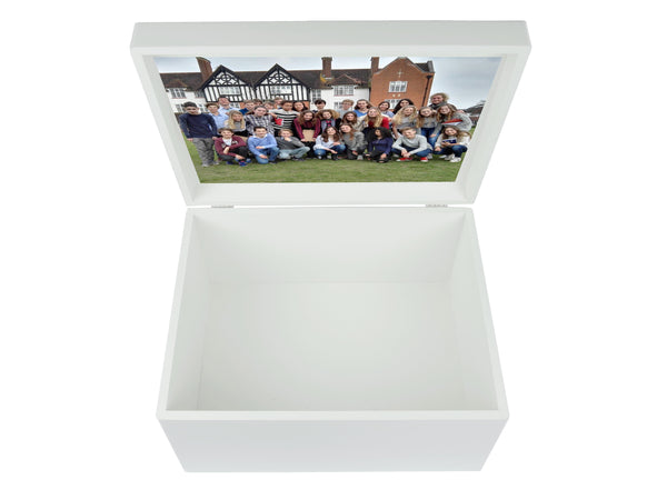 Reed's School Memory Wood Box - A4 Chest - Personalised