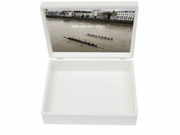 Roedean School Memory Wood Box - A4 box - Personalised