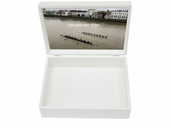 Lancing College School Memory Wood Box - A4 box - Personalised
