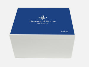 Hereward House School Memory Wood Box - A4 Chest - Personalised