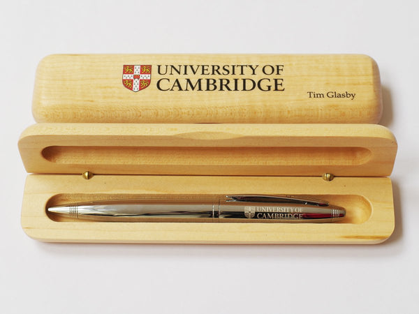 High quality pen case with your logo or crest
