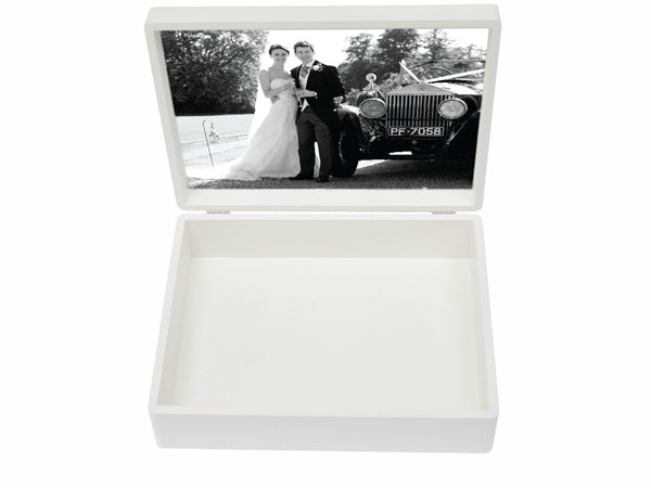 Create a Wedding Memory Box | Photo Box | White A4 Box